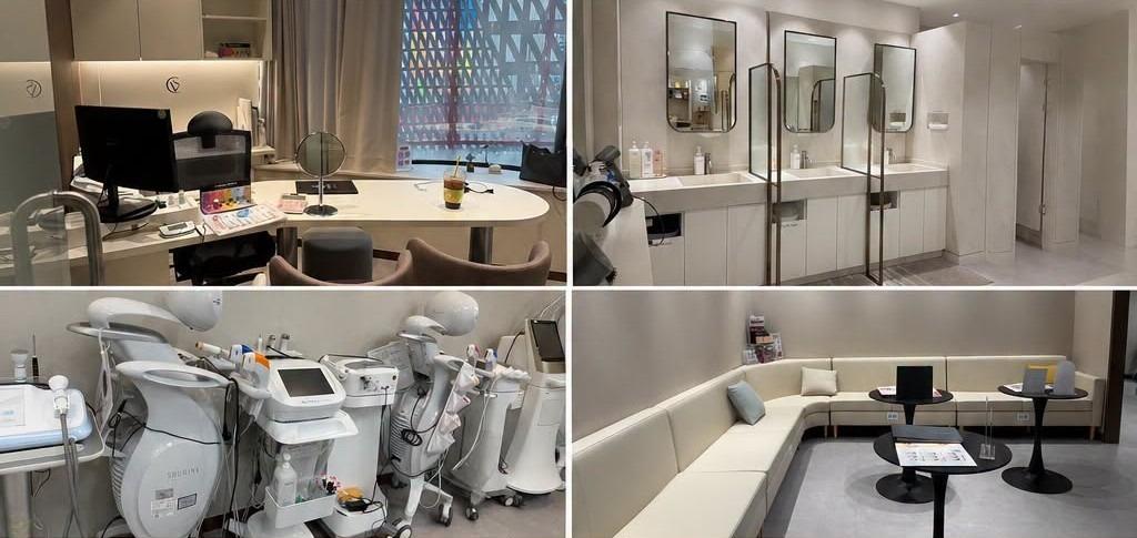 Không gian sạch sẽ, máy móc hiện đại tại Phòng khám da liễu VandS Clinic chi nhánh Hongdae